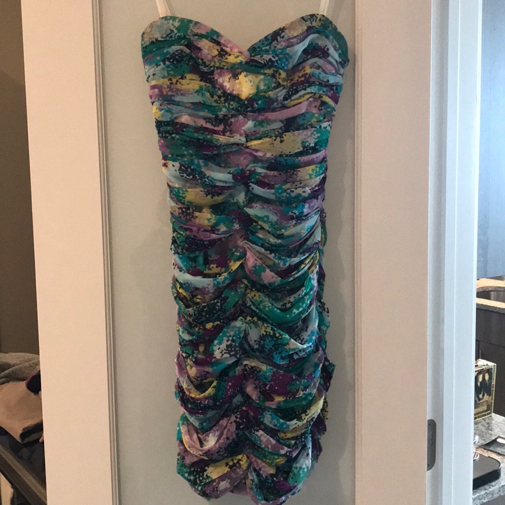 Multi-Color BCBG Bandage Dress